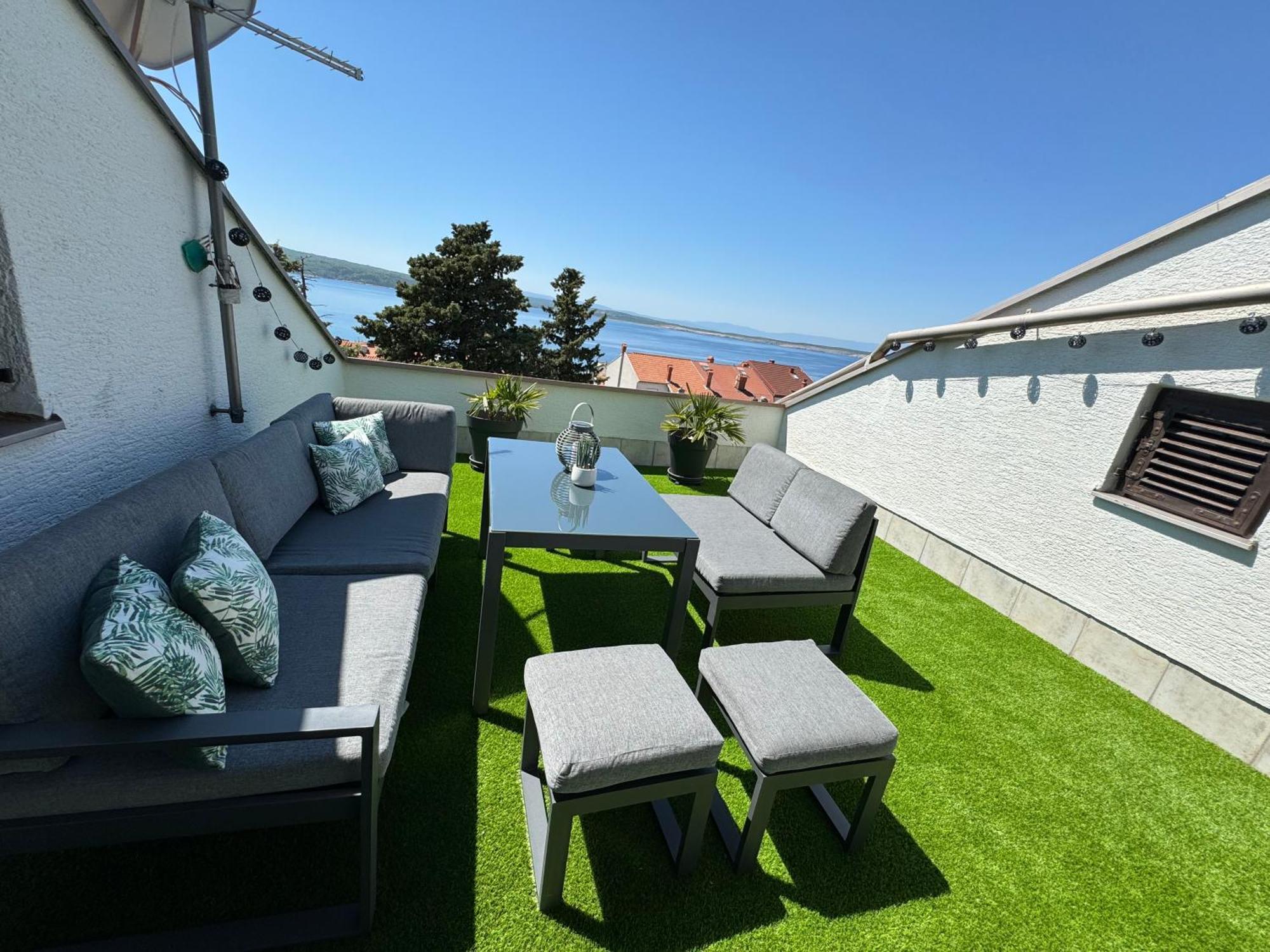 Penthouse Apartment Crikvenica Bagian luar foto