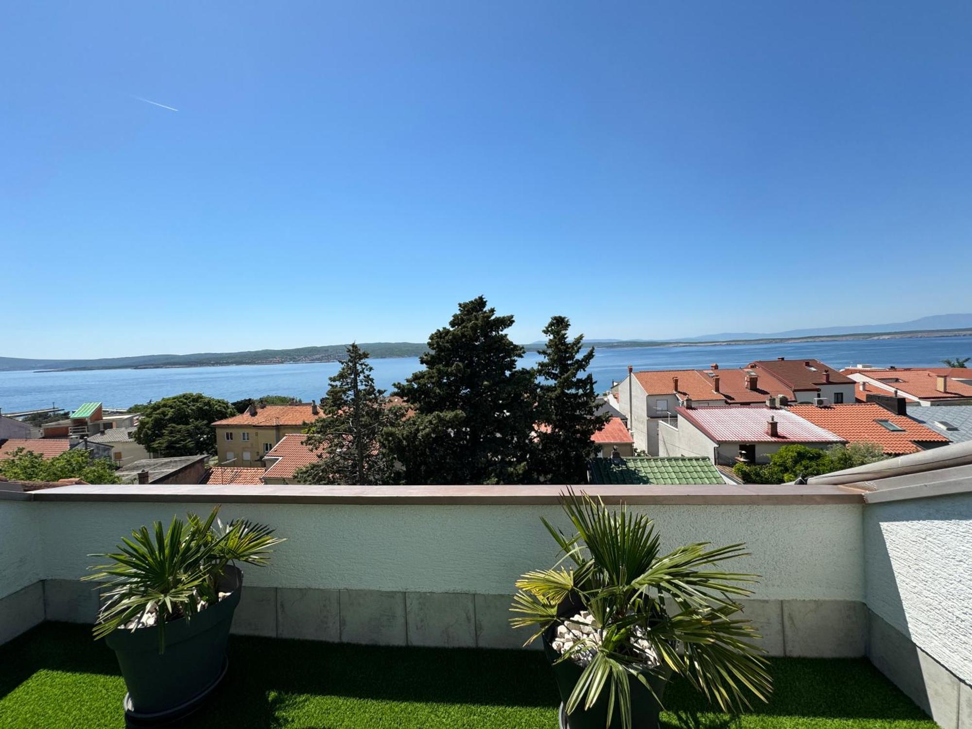 Penthouse Apartment Crikvenica Bagian luar foto