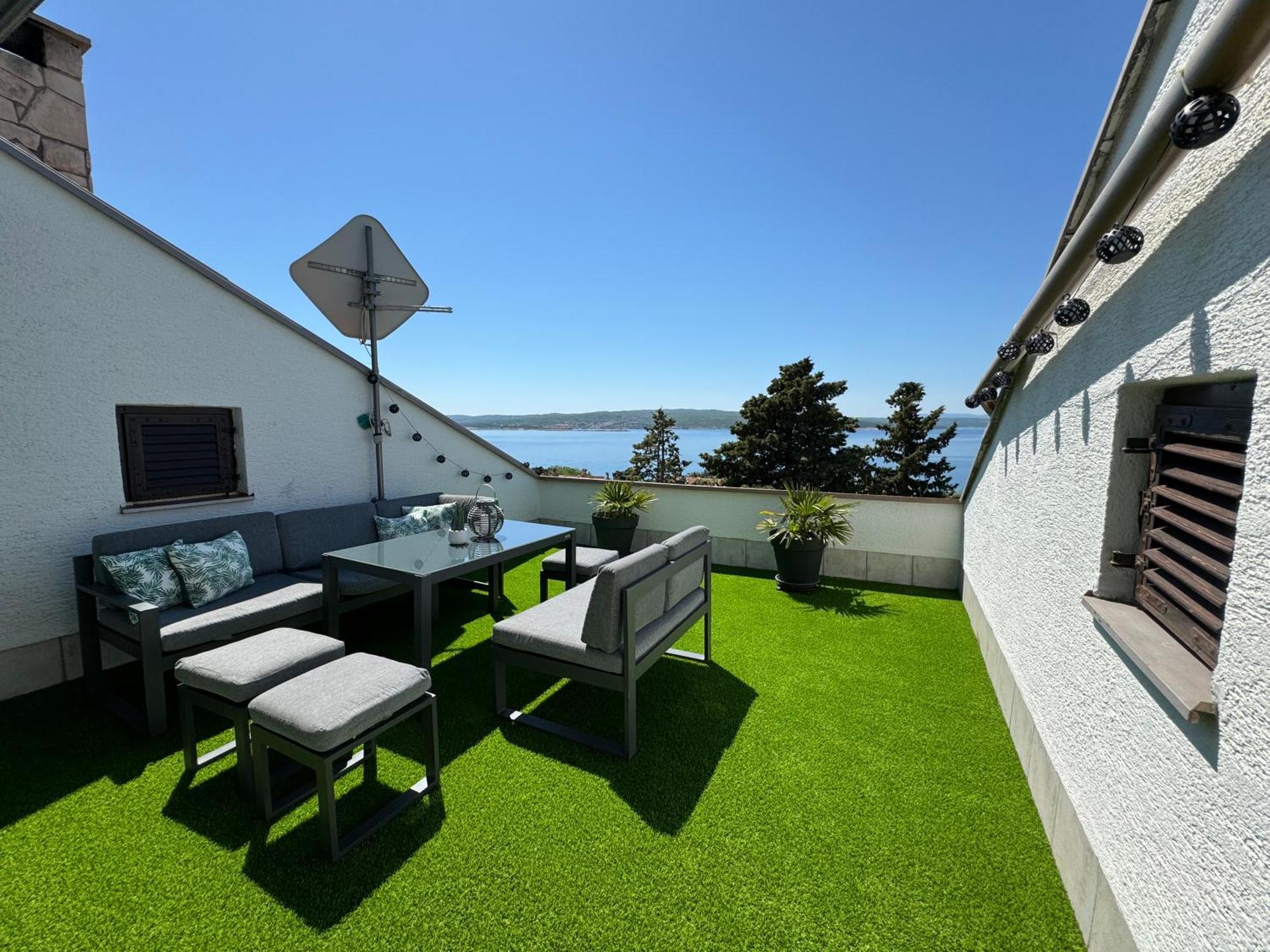 Penthouse Apartment Crikvenica Bagian luar foto